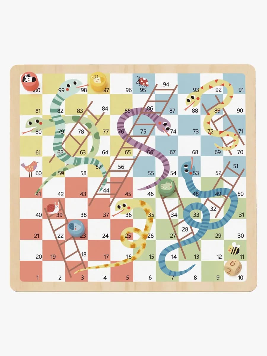 Tooky Toy Fiaspel Sällskapsspel 2-i-1