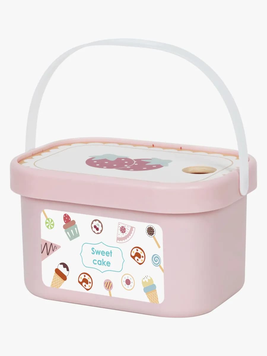 TookyToy Cutting Matset, Rosa