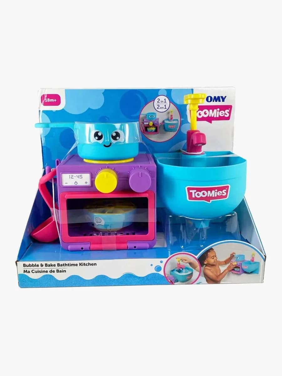 Toomies Bubble &  Bake Bathtime Kitchen 2-i-1 Badleksak