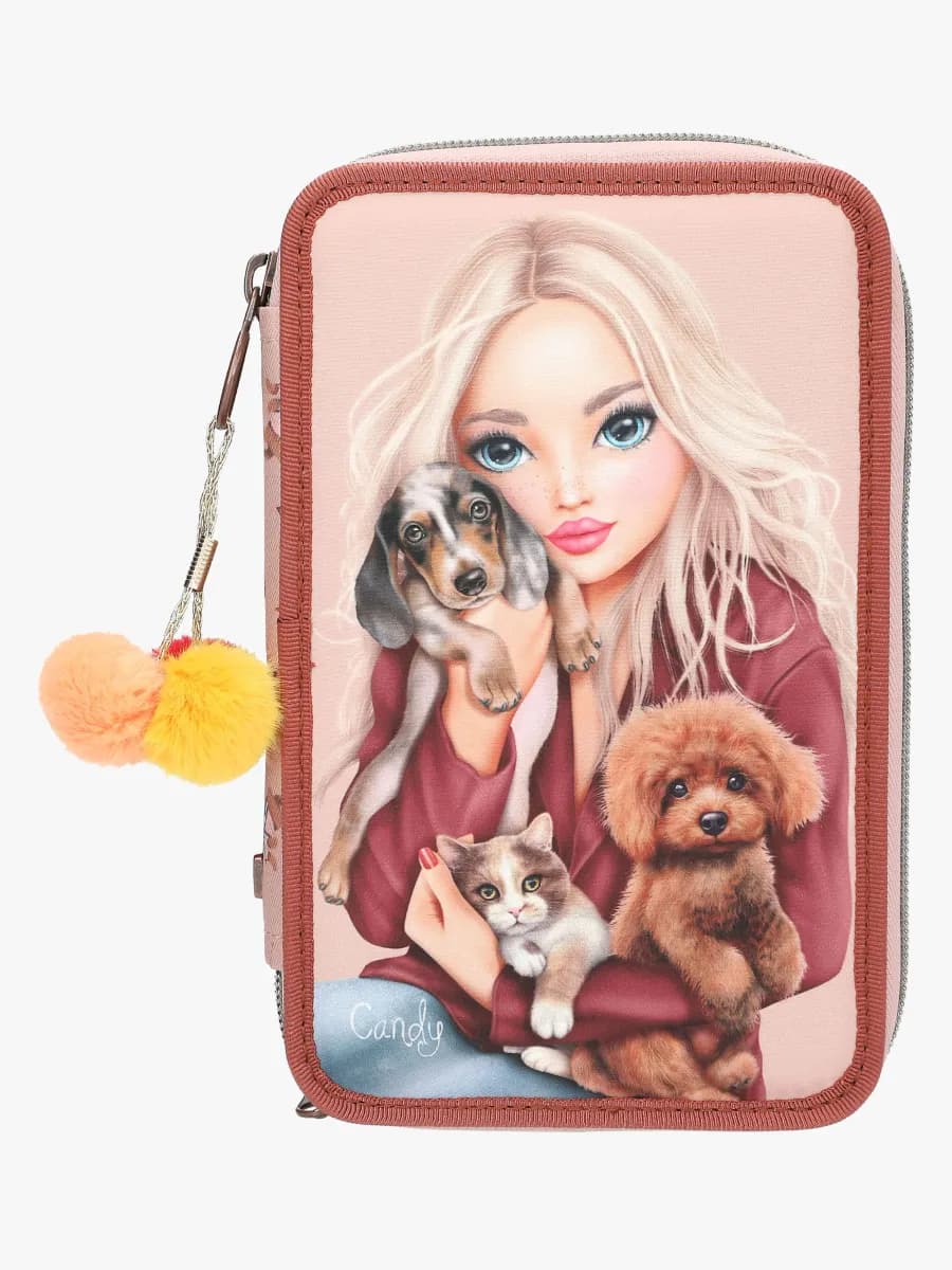 TOPModel FUR-EVER FRIENDS Trippelpennfodral