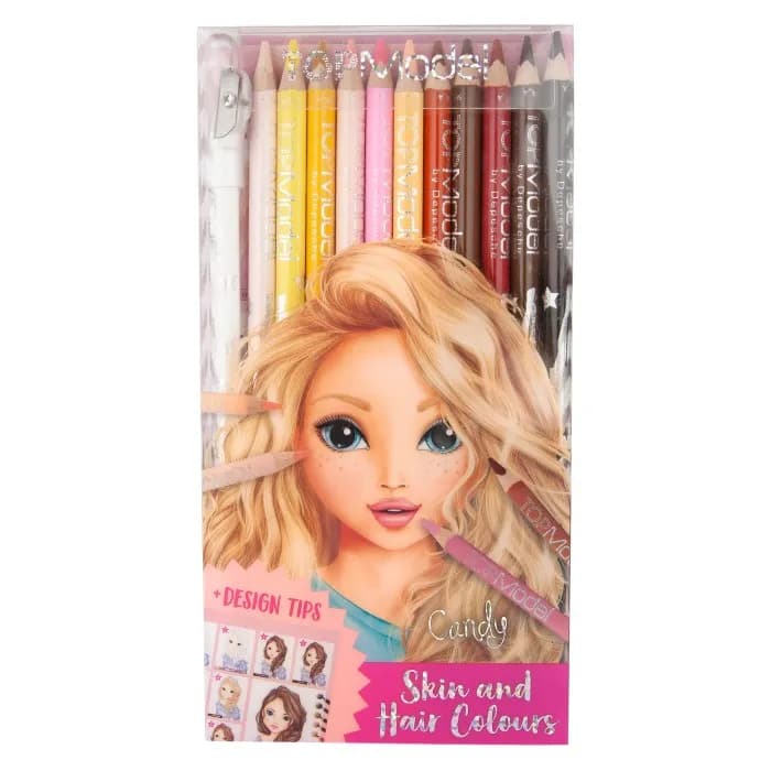 TOPModel Hud- & hårfärgpennor 12-pack