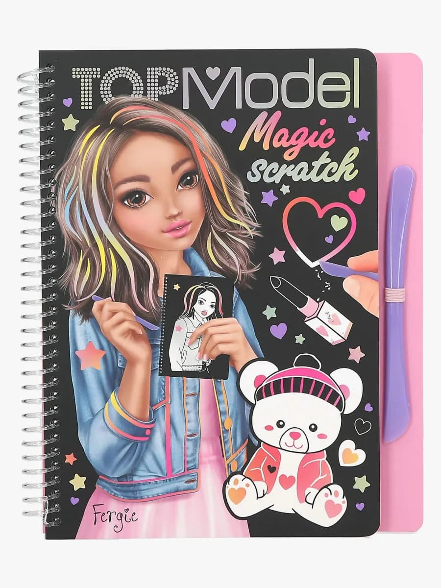 TOPModel Magisk Scratch Bok