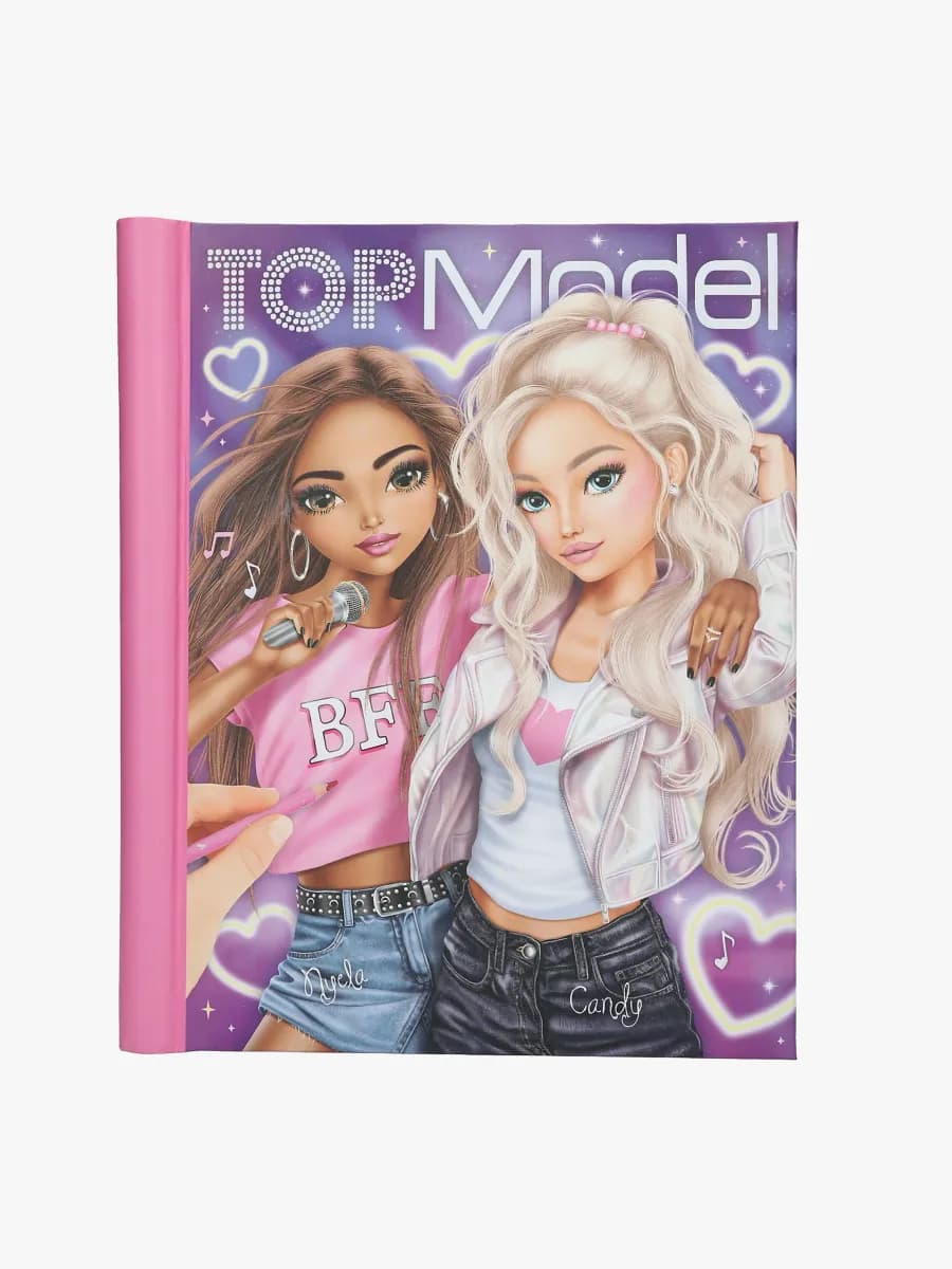 TOPModel My BFF Målarbok med Ljud &  Ljus