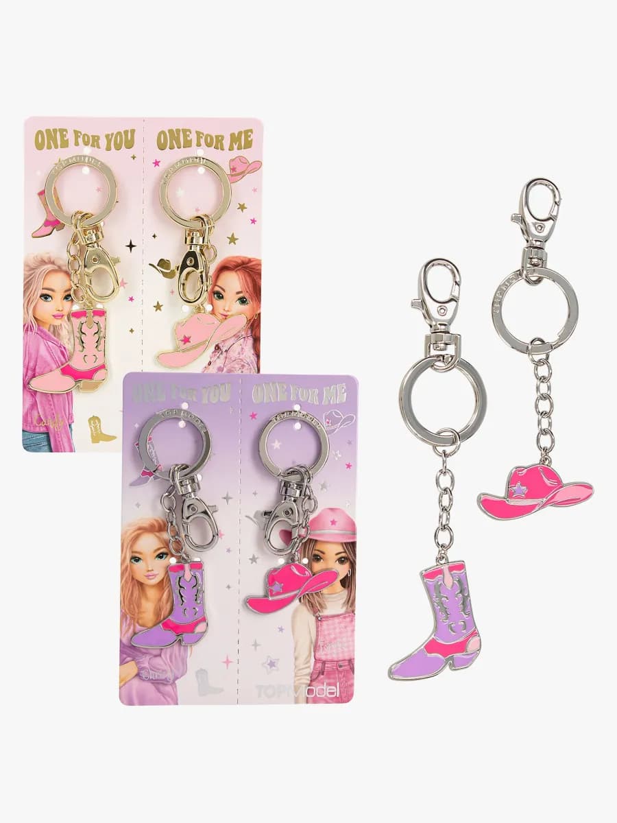 TOPModel Nyckelringar BFF Cowgirl 2-Pack, Blandad