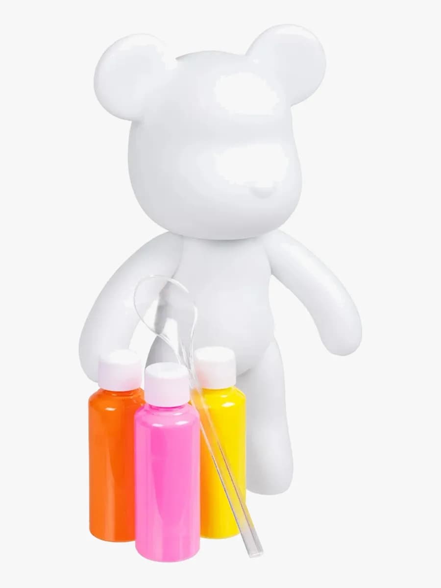 TOYMONSTER POUR PALZ DIY-set Måla Din Egen Björn, Mango Sunset