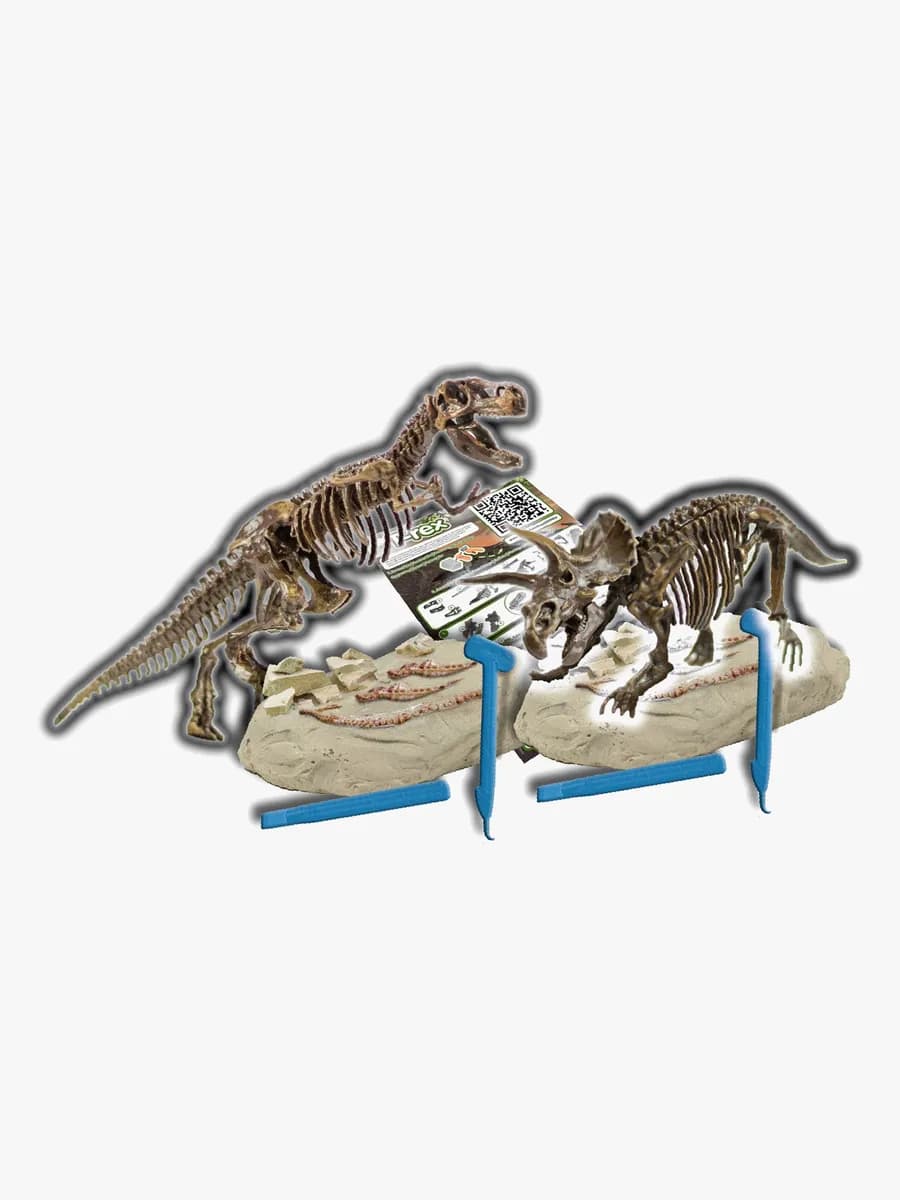 Toyrock STEAM Fossilset Dinosaurie 2-i-1