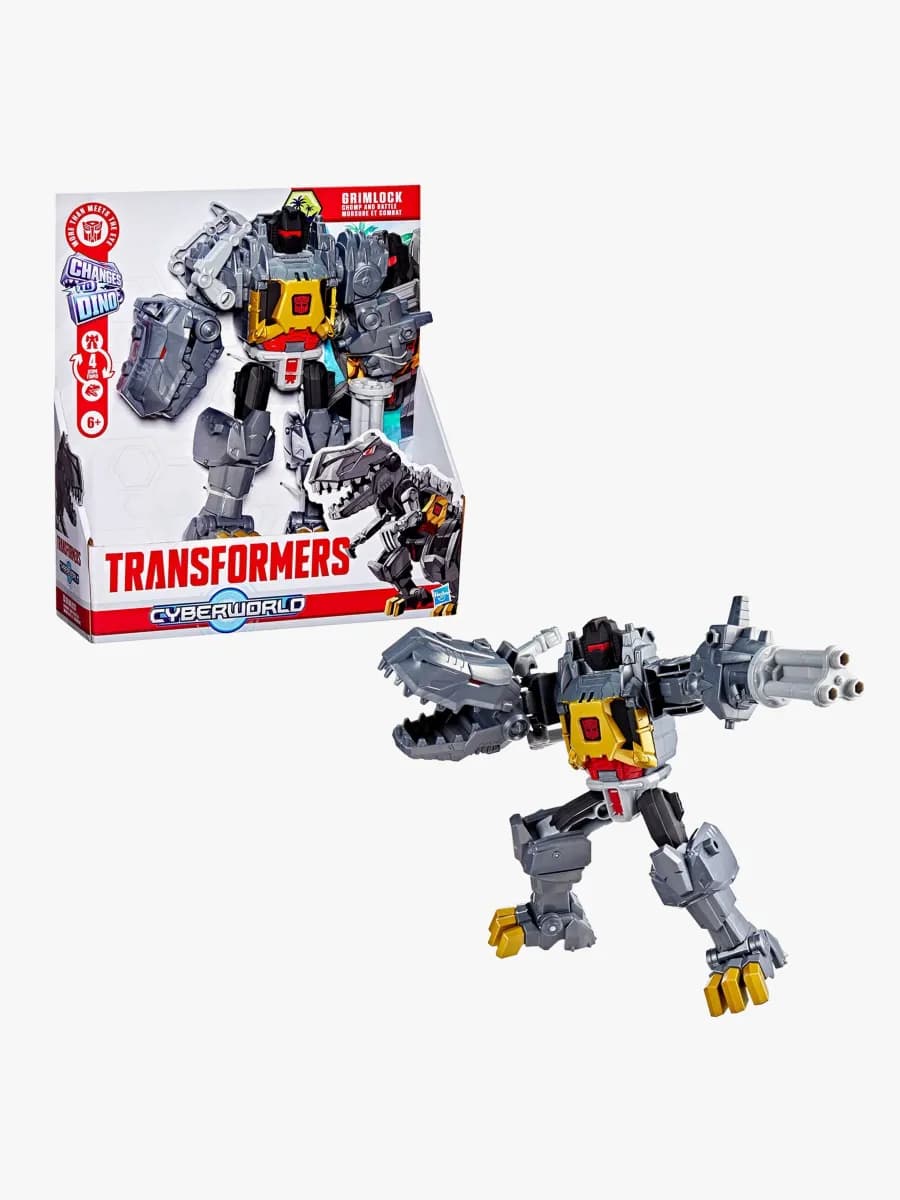 Transformers Cyberworld Figur Chomp &  Battle Grimlock