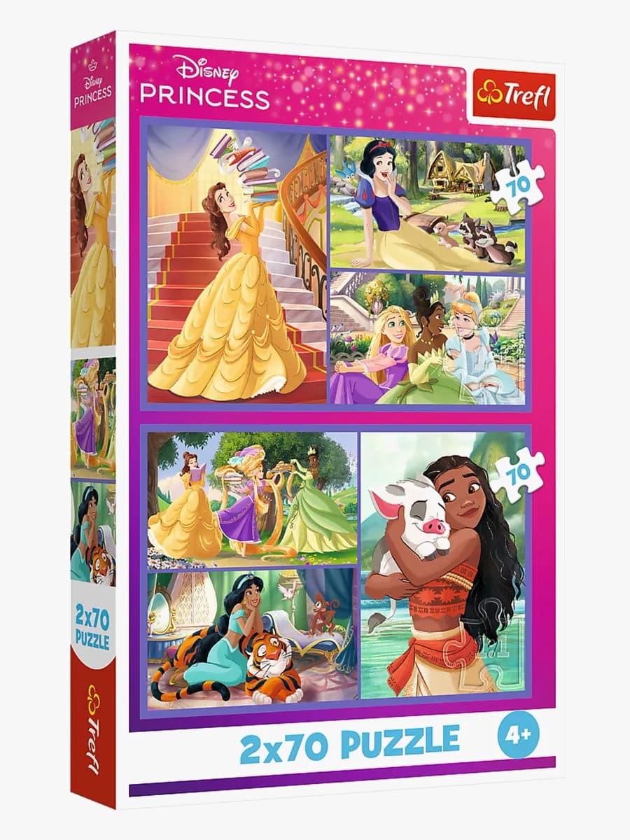 Trefl Disney Princess Pussel 2x70 Bitar