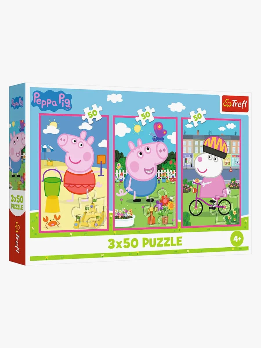 Trefl Greta Gris Pussel 3x50 Bitar