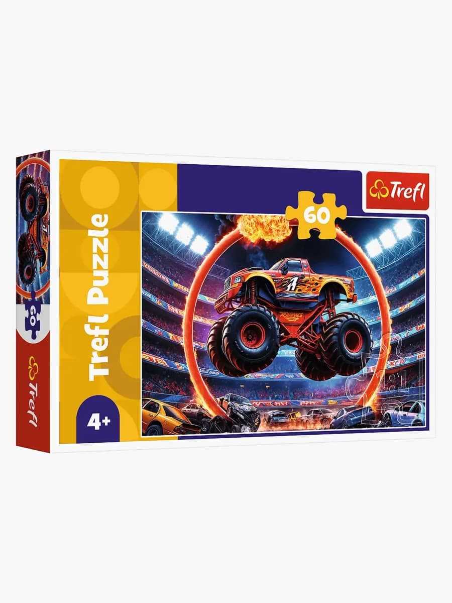 Trefl Monster Truck Pussel 60 Bitar