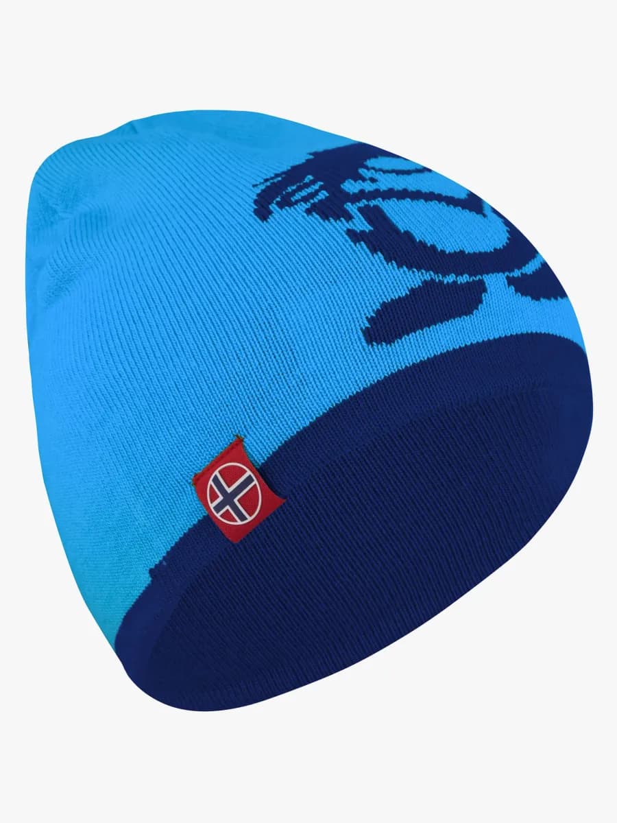 Trollkids Troll Mössa, Navy/Medium Blue, Stl 50