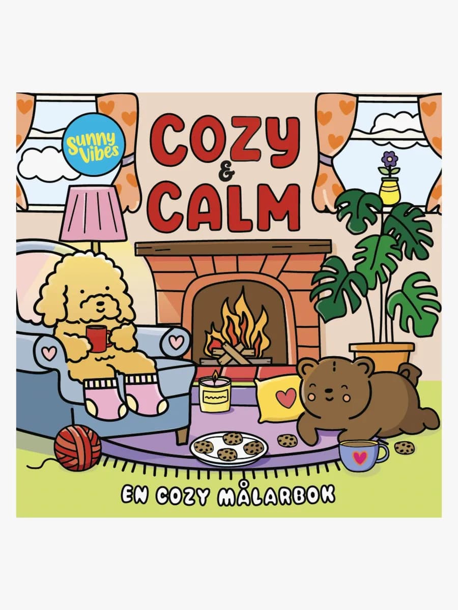Tukan Förlag Cozy &  Calm Målarbok