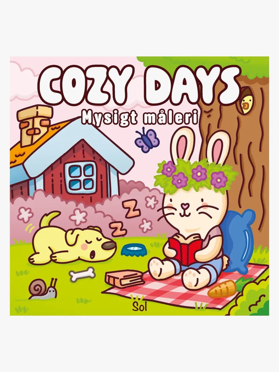 Tukan Förlag Cozy Days Målarbok