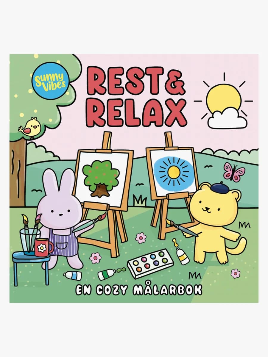 Cozy Rest & Relax Målarbok