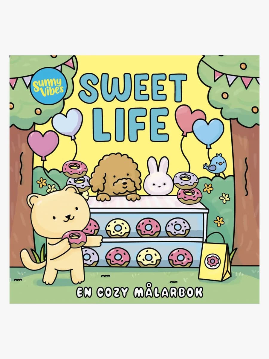 Tukan Förlag Cozy Sweet Life Målarbok