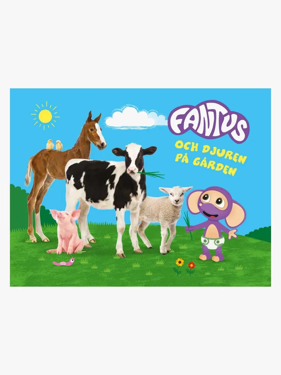 Tukan Förlag Fantus och djuren på gården Bok