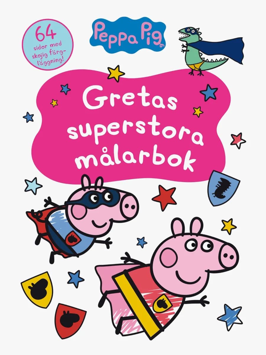Tukan Förlag Gretas Superstora Målarbok