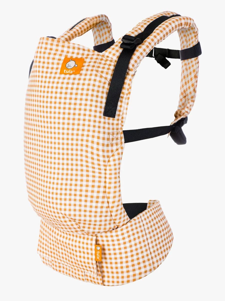 Tula Free-to-Grow Bärsele, Fawn Gingham - Bäst i test