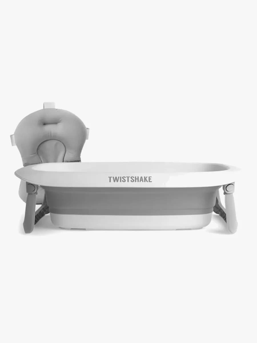 Twistshake Badbalja med Kudde, Pastel Grey - Bäst i test