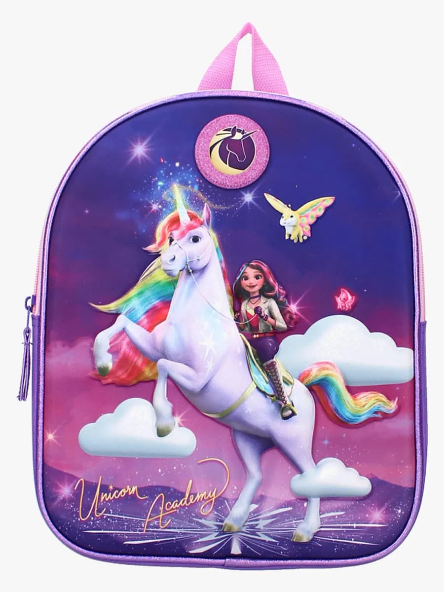 Unicorn Academy 3D Ryggsäck Simply Special, Lila