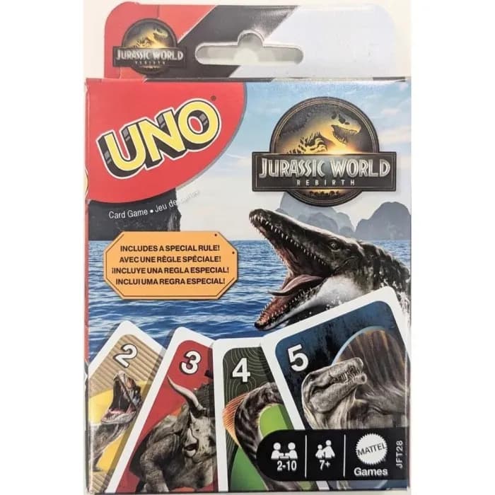 UNO Jurassic World Rebirth, Kortspel