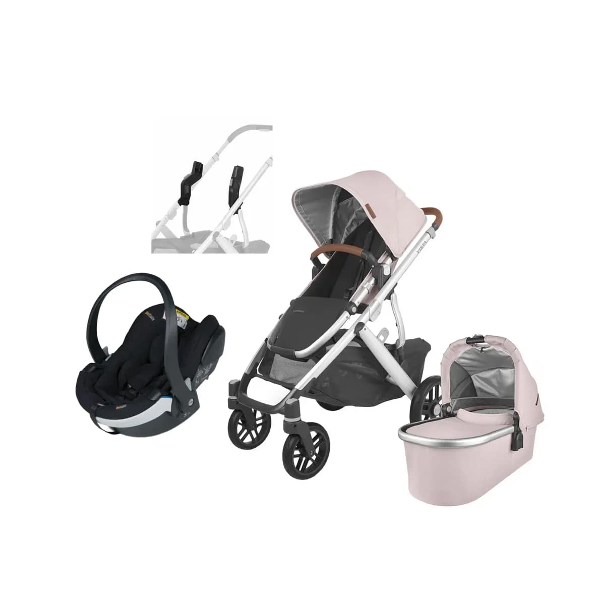 UPPAbaby VISTA V2 Duovagn, Alice Dusty Pink