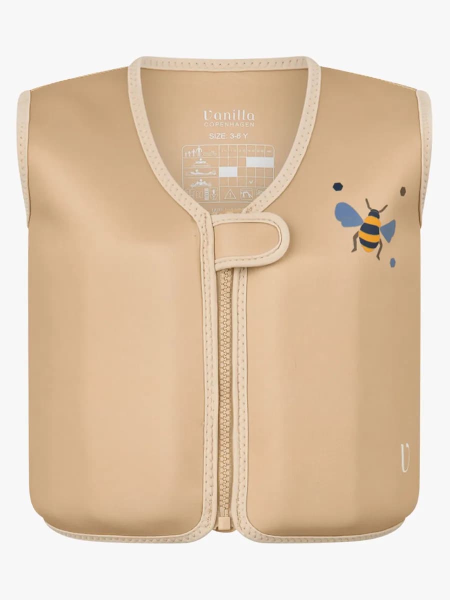 Vanilla Copenhagen Simväst, Honeybee/Beige, 11-20 kg