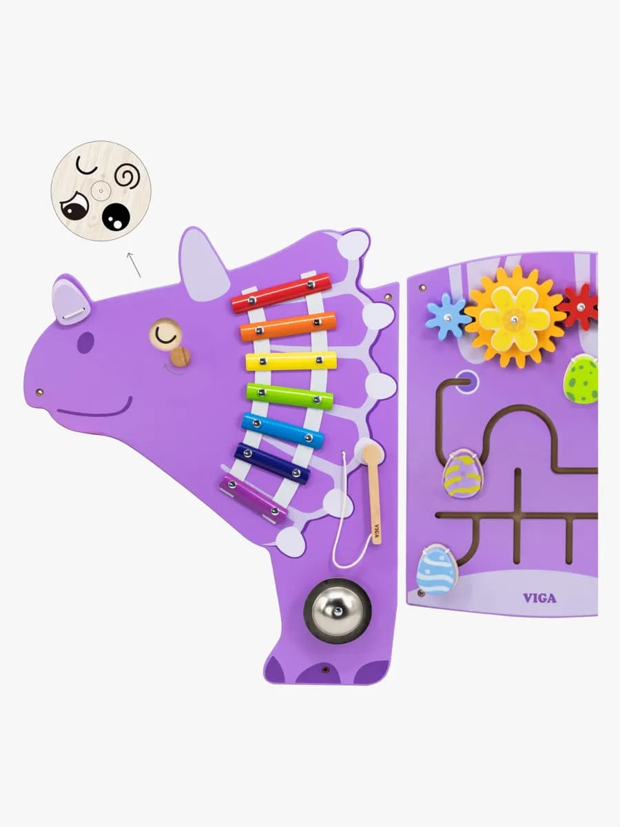 VIGA Aktivitetspanel Triceratops