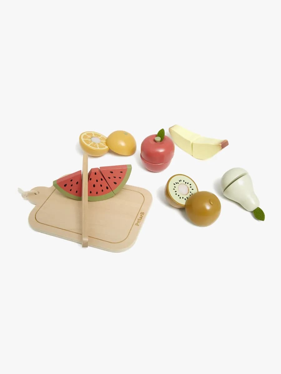VIGA Lekset med Frukt och Skärbräda