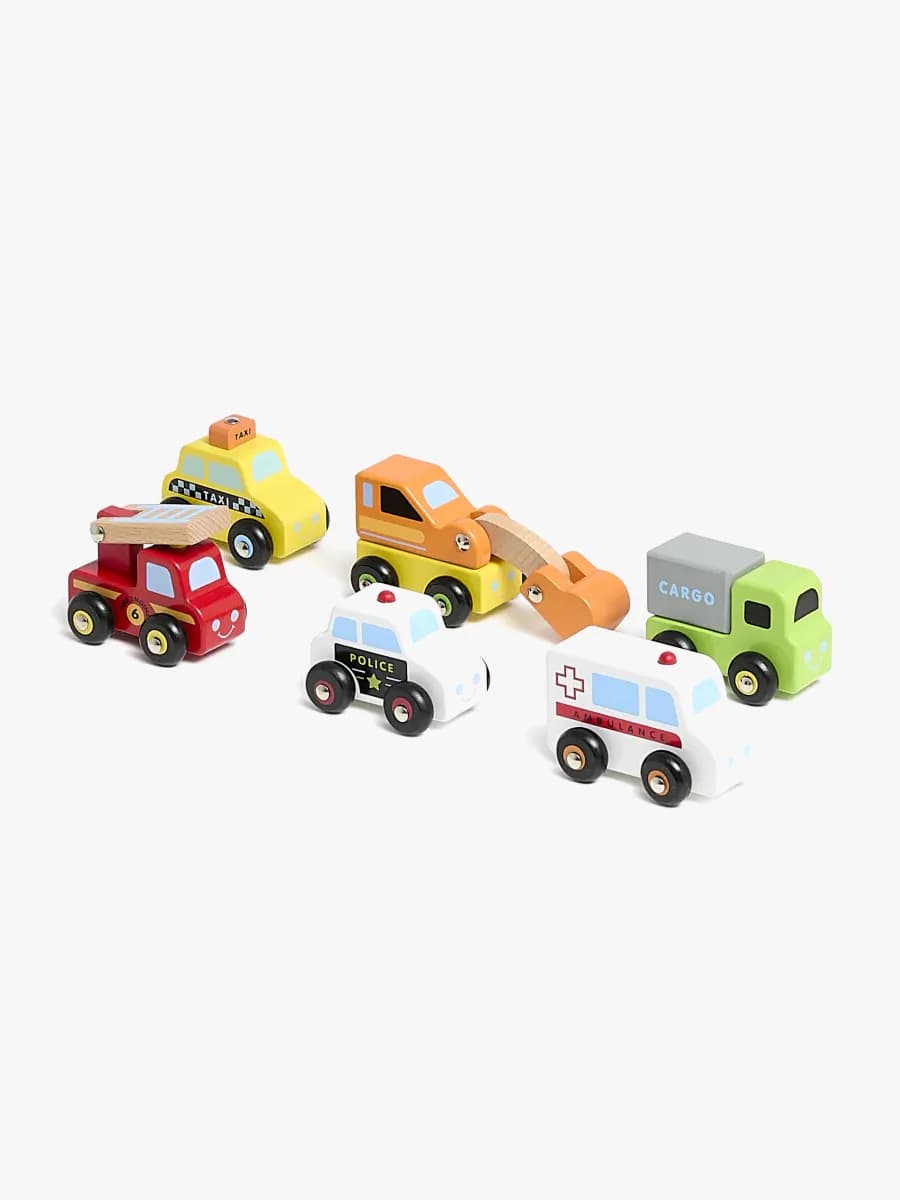 VIGA Mini Fordonsset 6 st