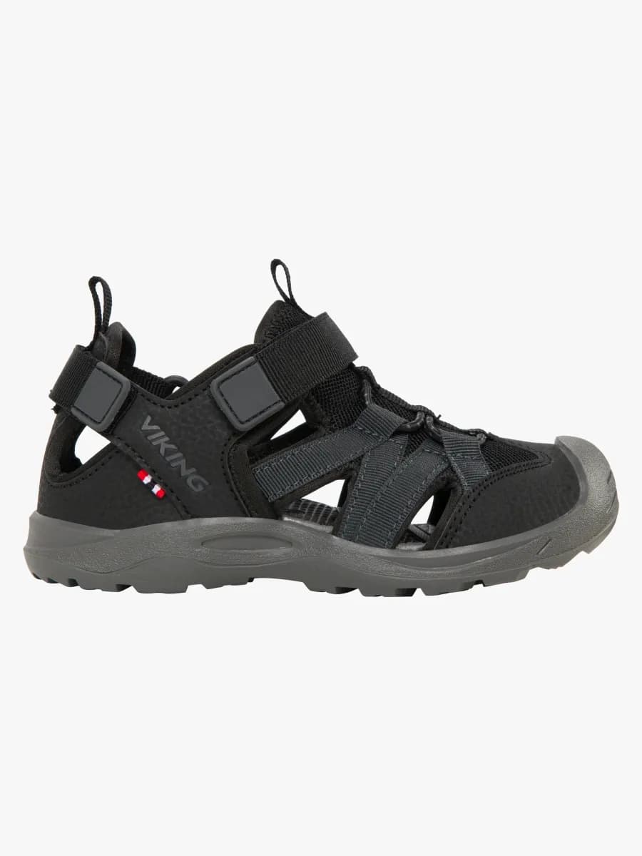 Viking Adventure Sandaler, Black/Charcoal, 31