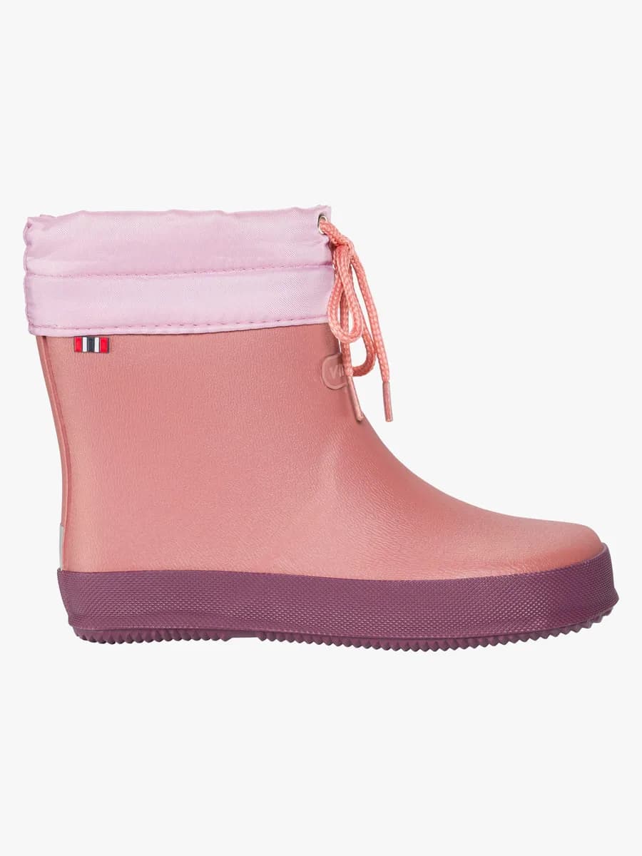 Viking Alv Barefoot Gummistövlar, Pink, 25