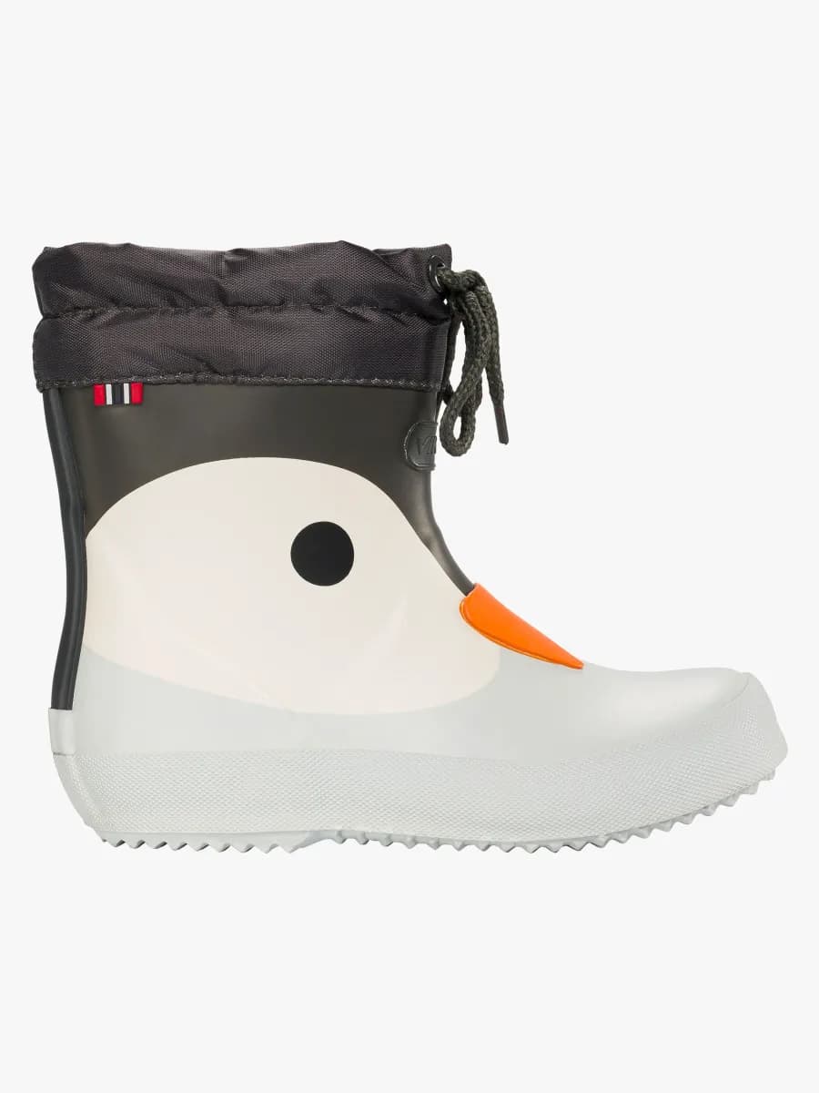 Viking Alv Indie Print Gummistövlar, Light Grey, 29