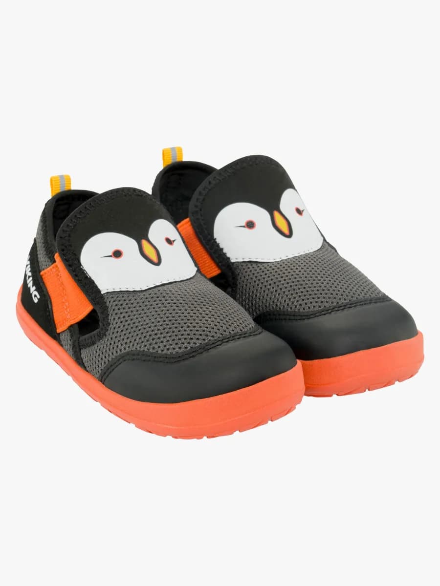 Viking Alv Paw Barefoot Sandaler, Black, 20