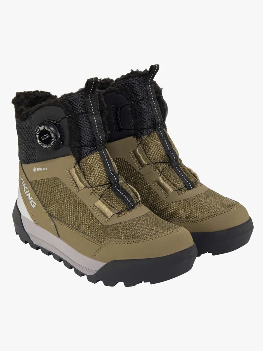 Viking Expower BOA GTX Vinterkängor, Khaki, 37