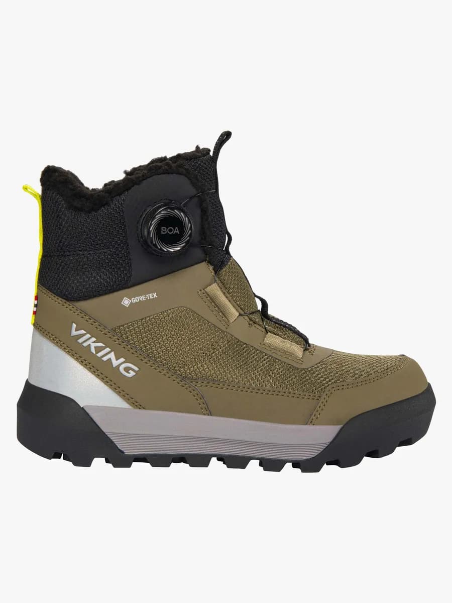Viking Expower BOA GTX Vinterkängor, Khaki, 37