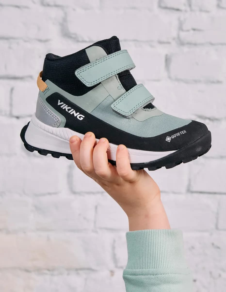 Viking Expower Mid GTX 2V Sneakers, Green, 31 - Bäst i test