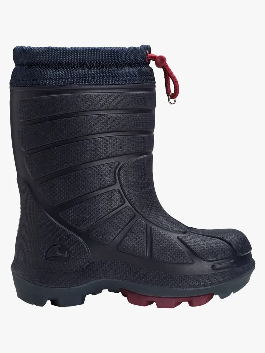 Viking Extreme  Fodrade Gummistövlar, Navy/Dark red, 29