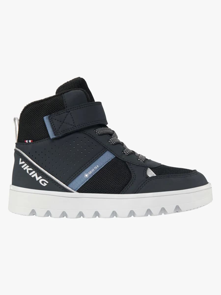 Viking Fleek 1V GTX Vinterkängor, Black/Charcoal, 32