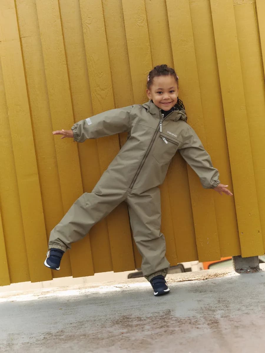 Viking Fun Skaloverall, Olive, 122