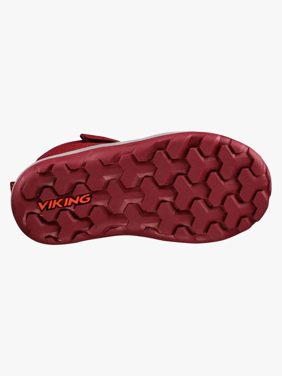 Viking Hernes GTX Vinterkängor, Dark Red/Red, 25