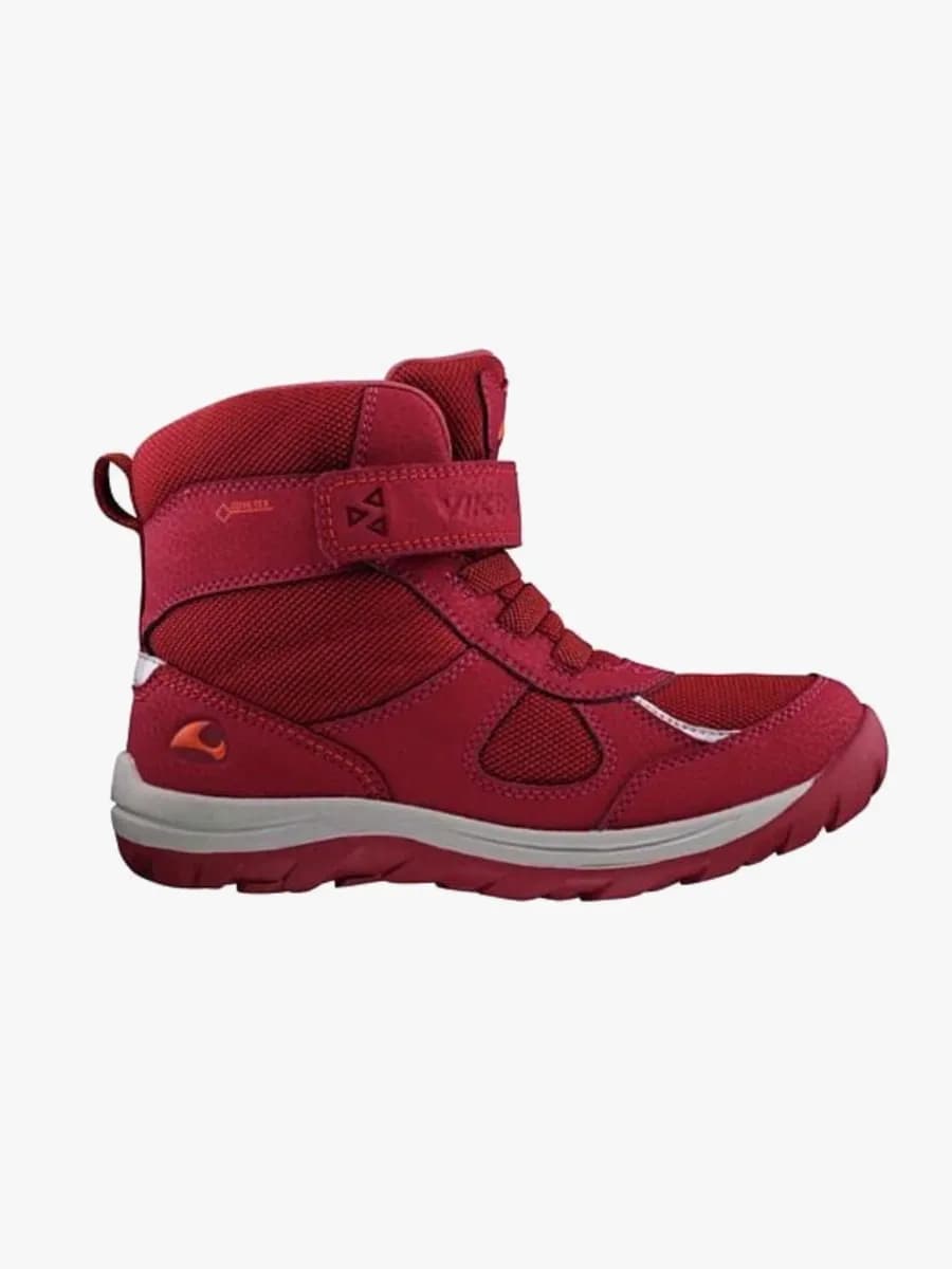 Viking Hernes GTX Vinterkängor, Dark Red/Red, 25