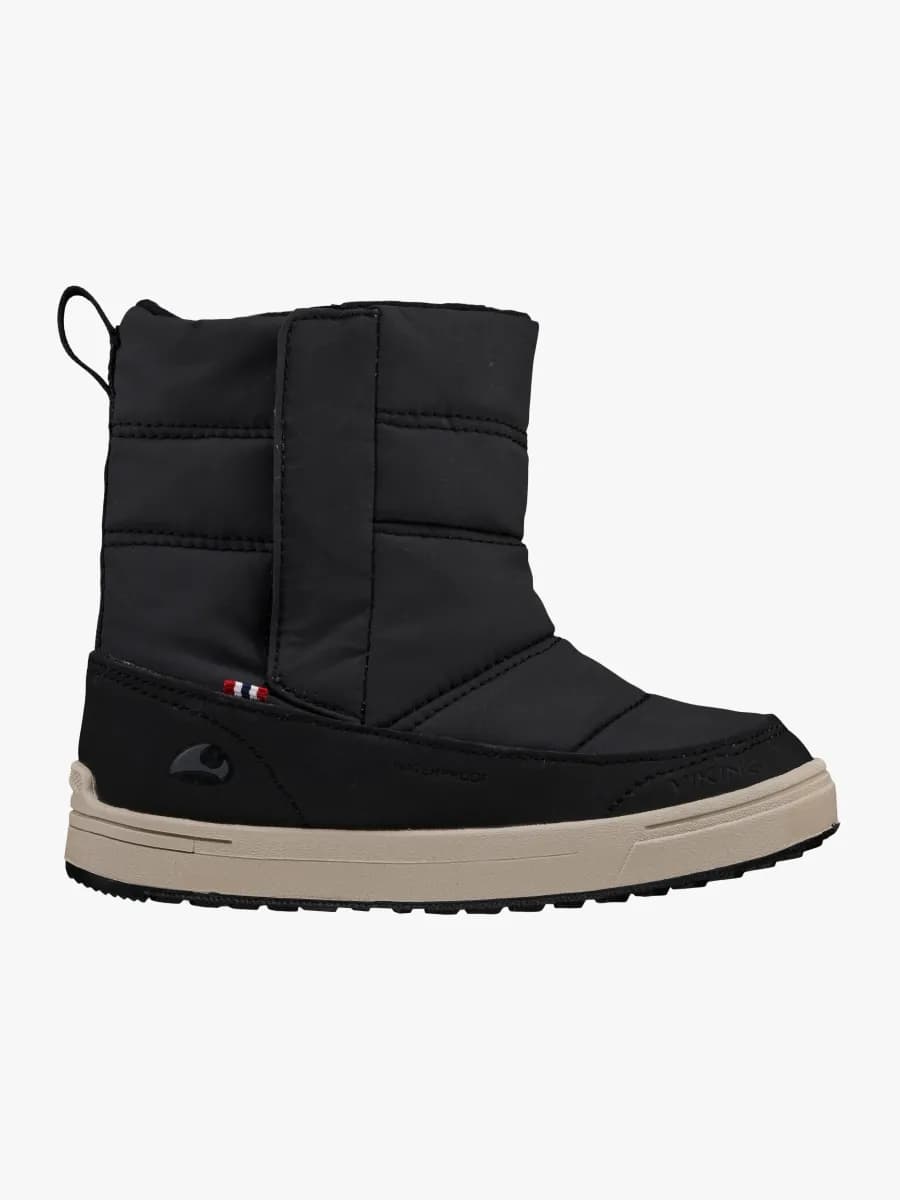 Viking Hoston High WP R Warm Vinterkängor, Black, 27