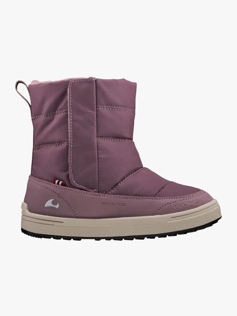 Viking Hoston High WP R Warm Vinterkängor, Dusty Pink, 26