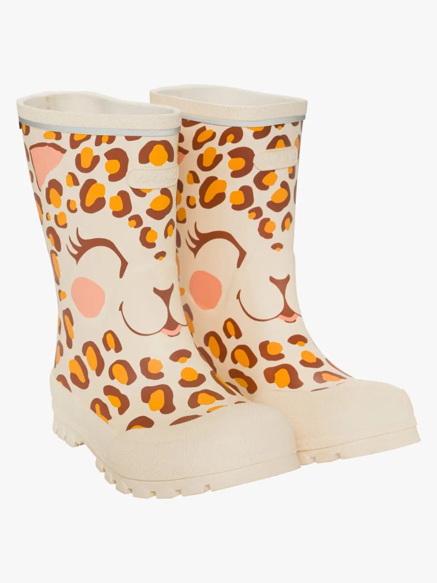 Viking Jolly Print Gummistövlar, Cream, 22 - Bäst i test