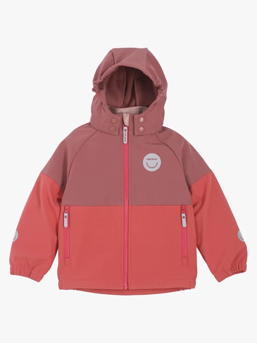 Viking Play Softshelljacka, Pink, 134