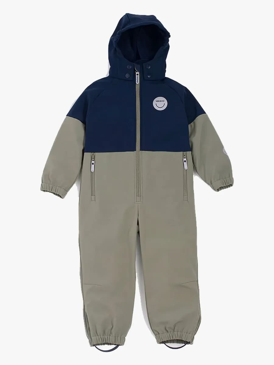 Viking Play Softshelloverall, Navy, 116