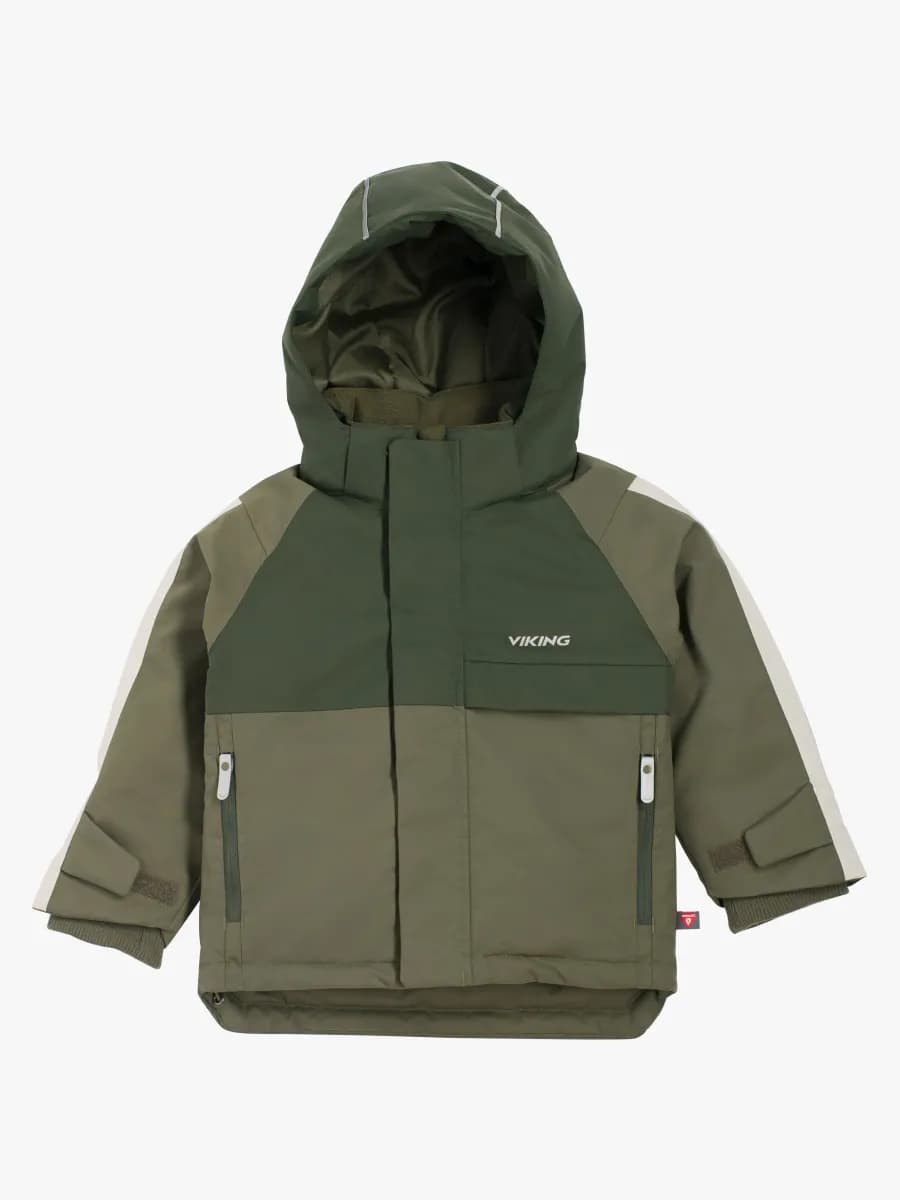 Viking Play Vinterjacka, Olive, 104