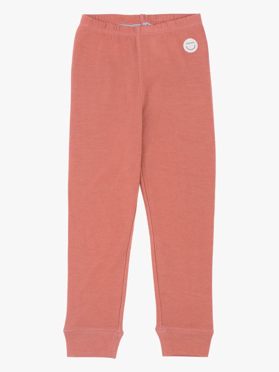 Viking Soft Merino Underställsbyxor Merinomix, Rosa, 86