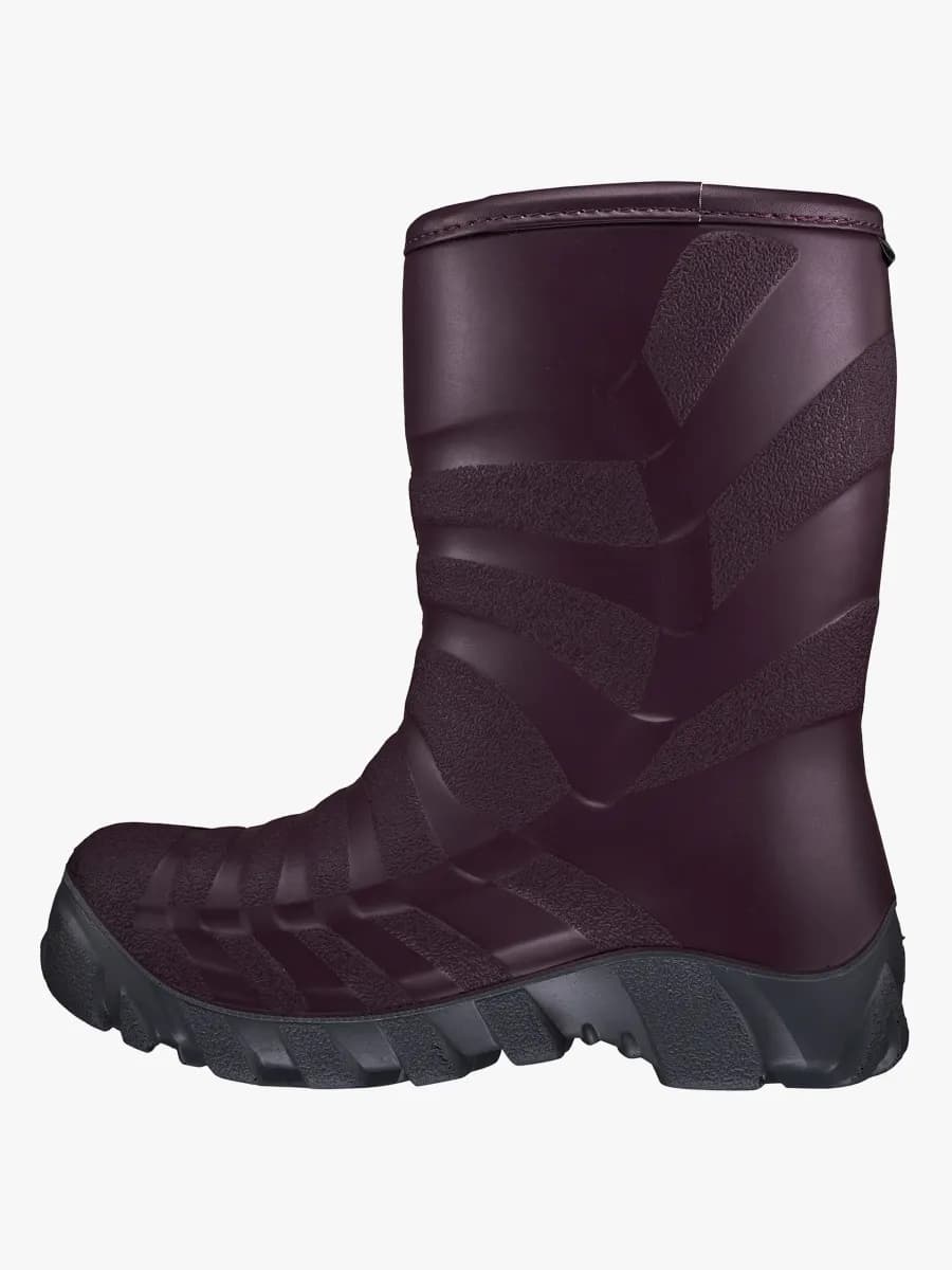 Viking Ultra Fodrade Gummistövlar, Grape/Grey, 32 - Bäst i test